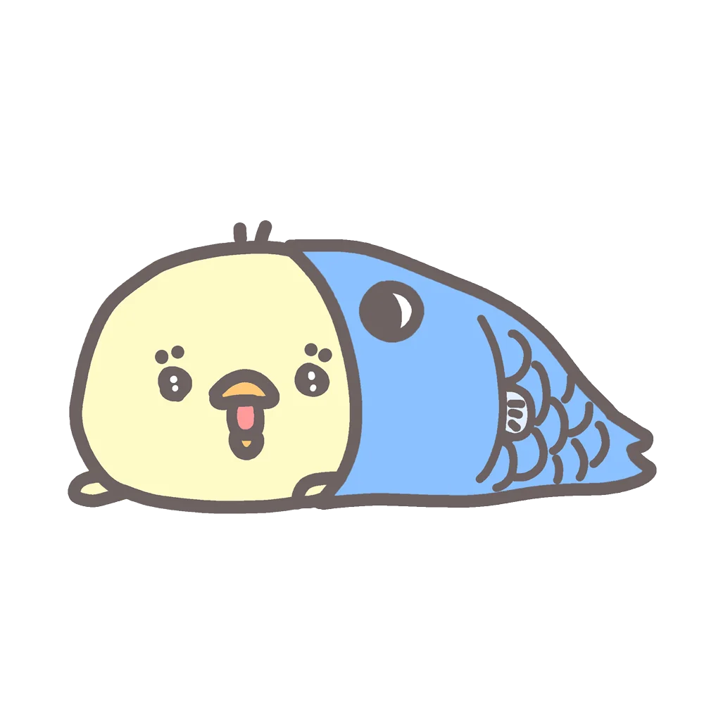 こいのぼりぴよこ(Piyoko in a carp streamer)1