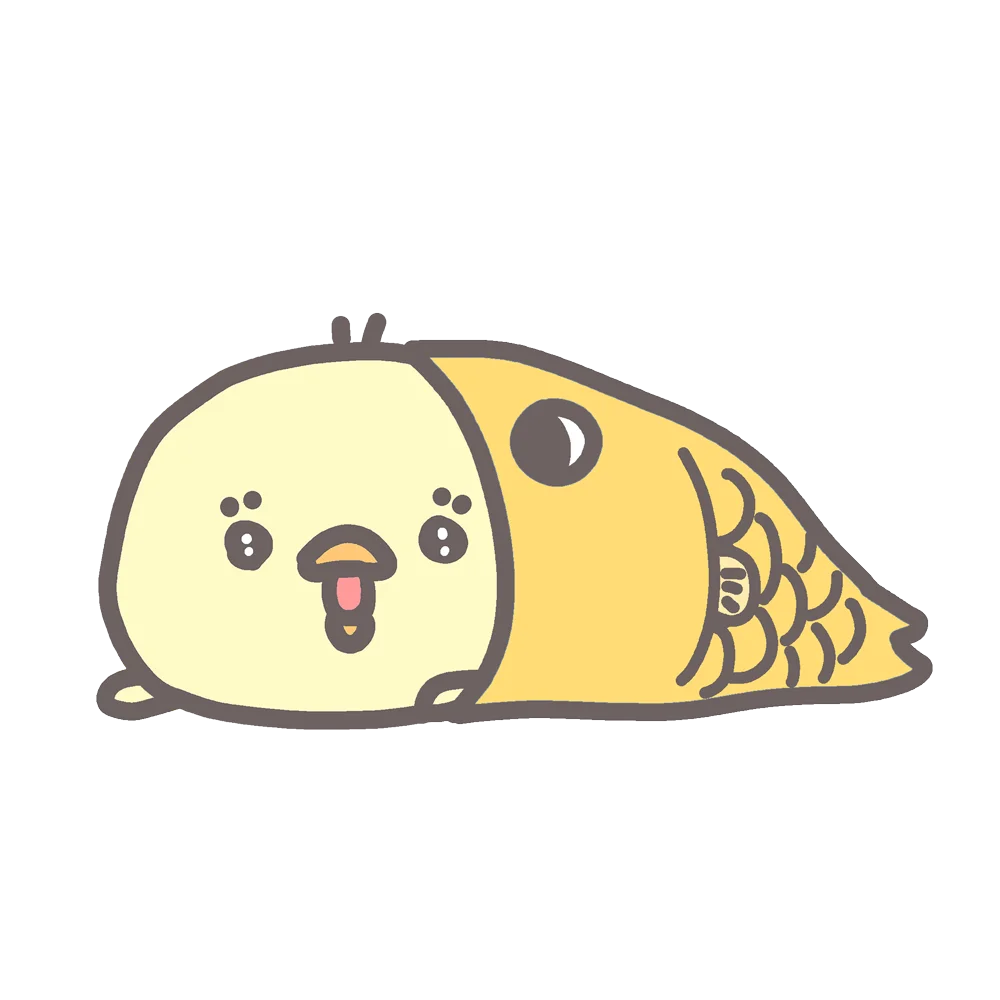 こいのぼりぴよこ(Piyoko in a carp streamer)3