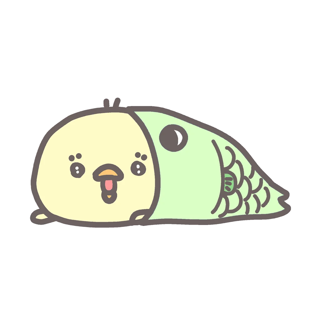 こいのぼりぴよこ(Piyoko in a carp streamer)4