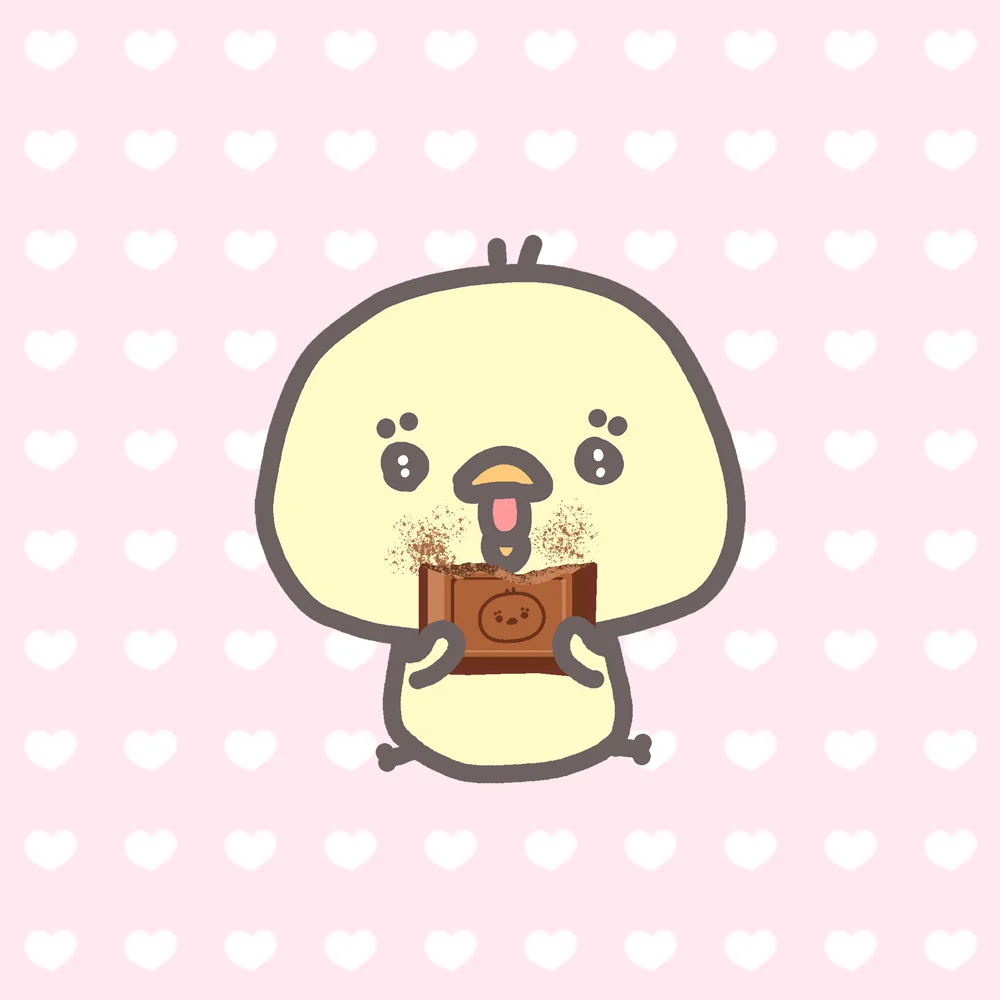 ぴよこチョコ食べちゃうよ！(Piyoko chocolate, Piyoko will eat it!)