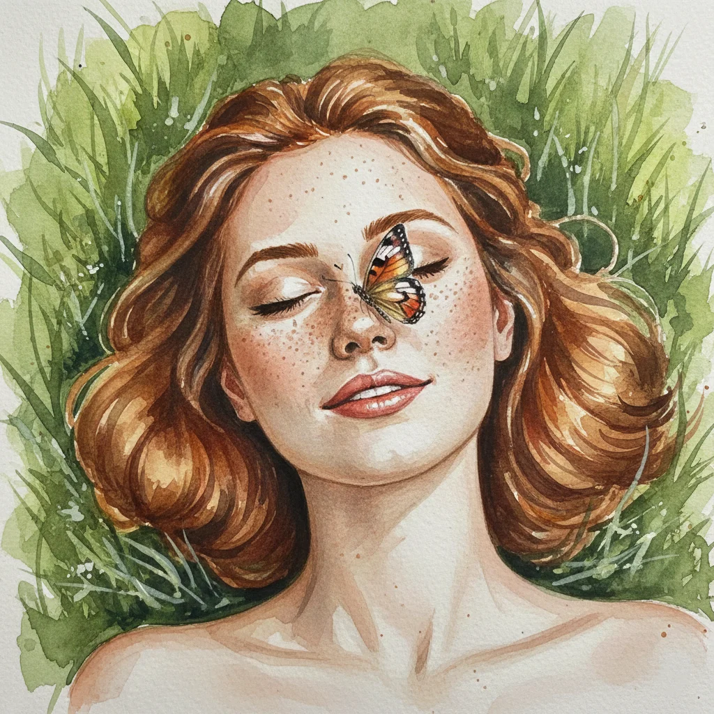 Freckled Serenity