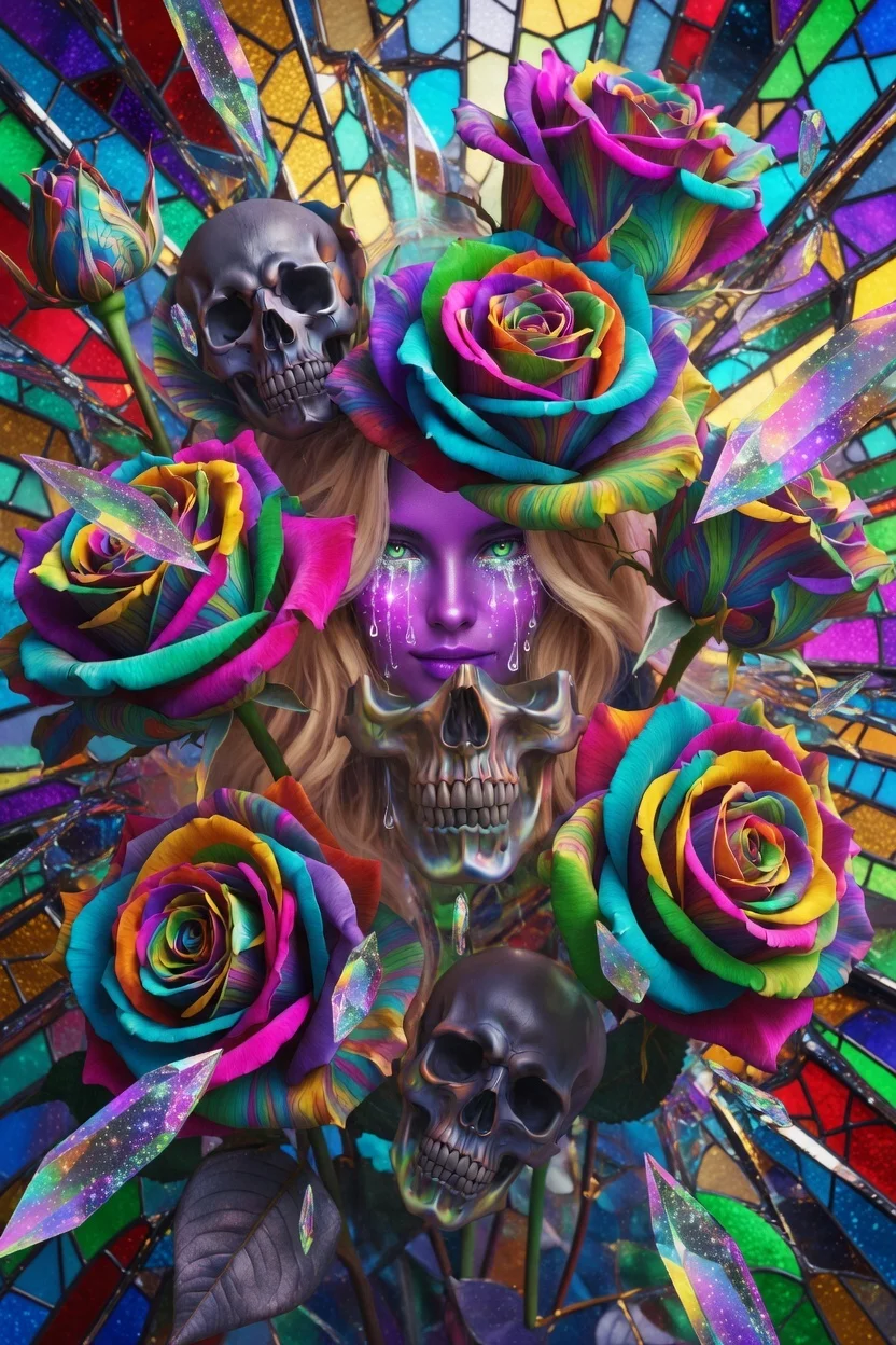 Violet Void Bloom