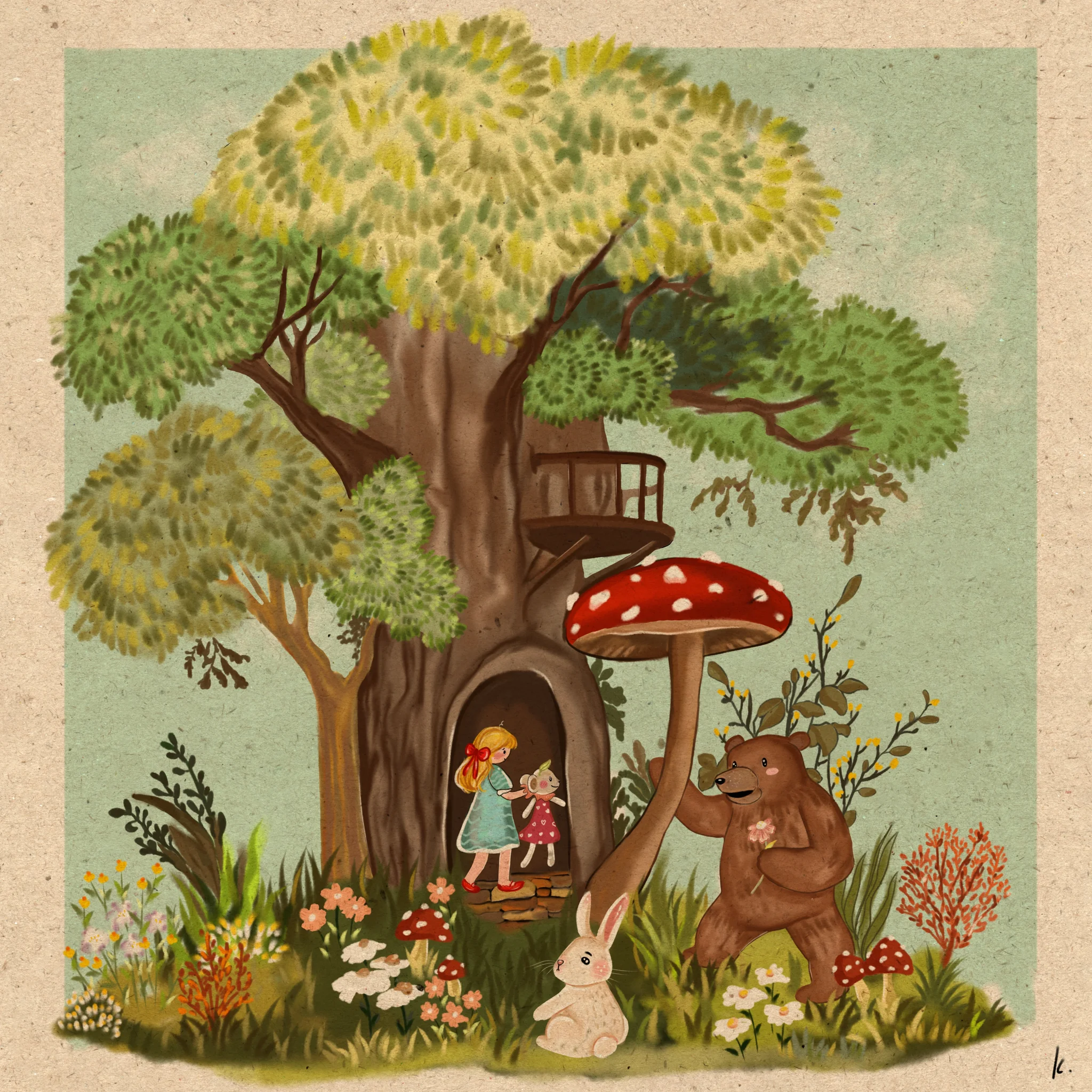 The little door of kindness 