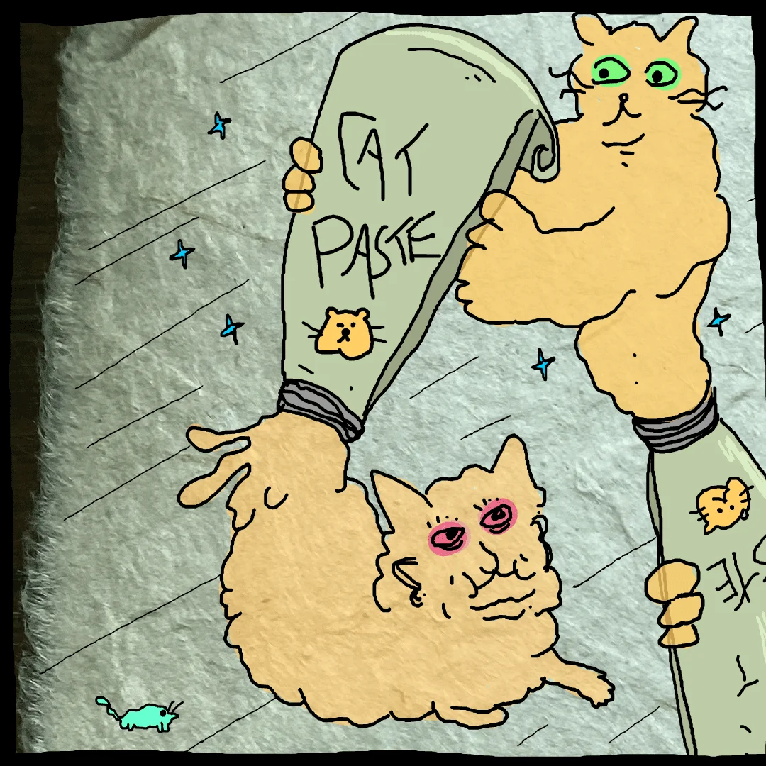 Cat Paste #2