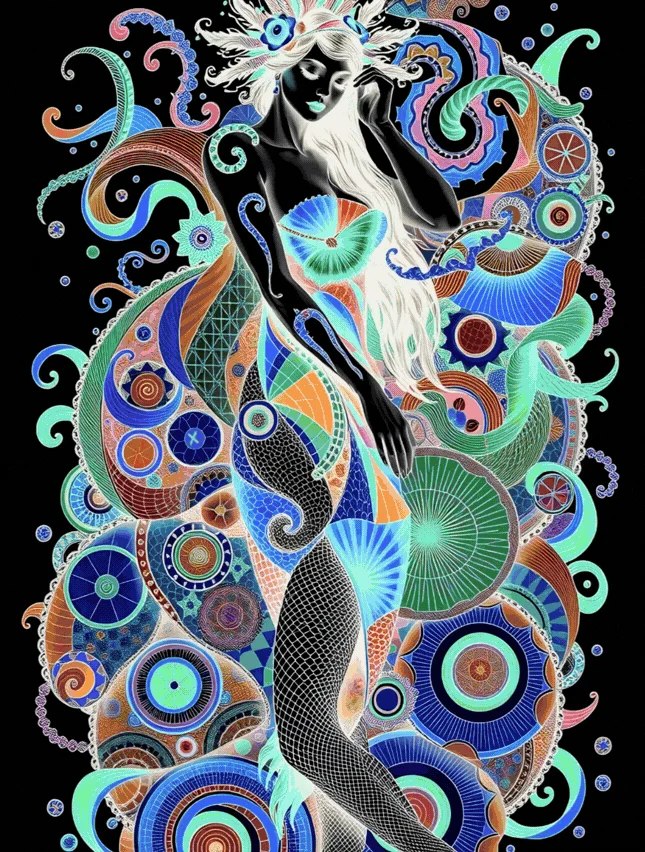 She Flows Between Worlds