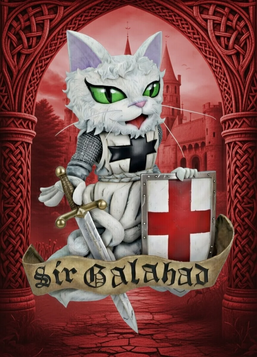 Sir Galahad (AXL CAT)Legend of King Arthur series XRP5