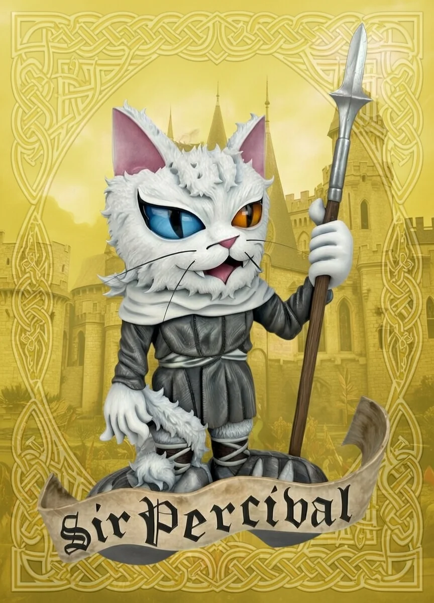 Sir Percival (AXL CAT)Legend of King Arthur series XRP6