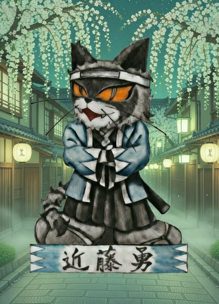 Kondou Isami (AXL CAT)the Shinsengumi series XRP1