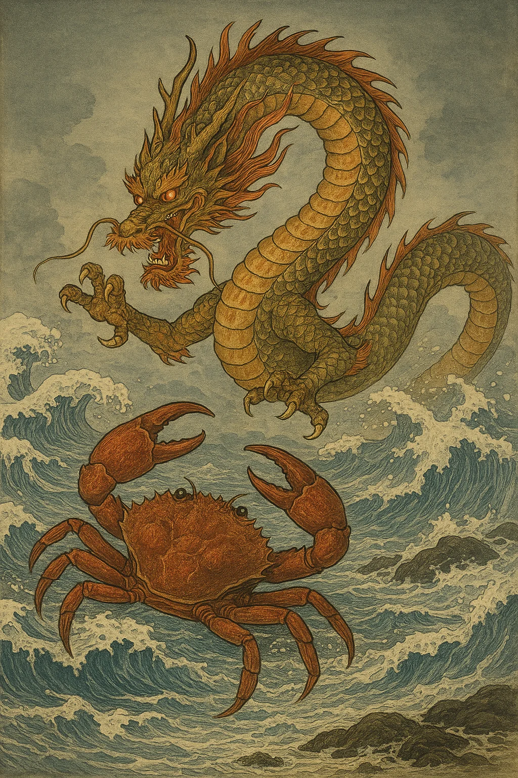 Dragon and the Crab
