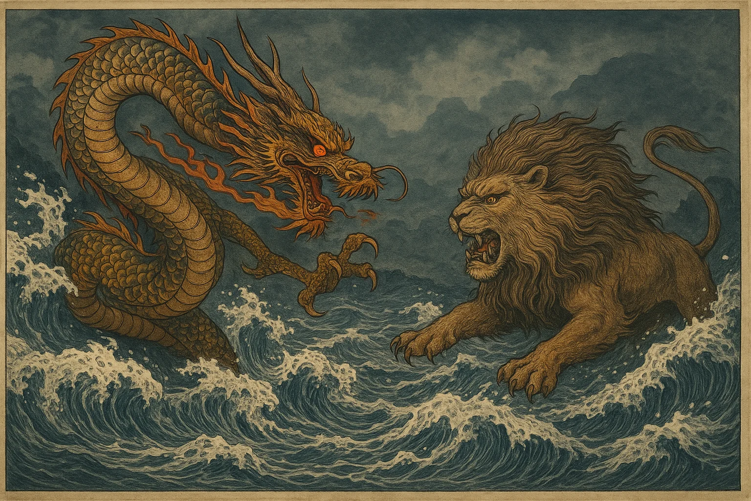 Dragon and the Lion of Tides