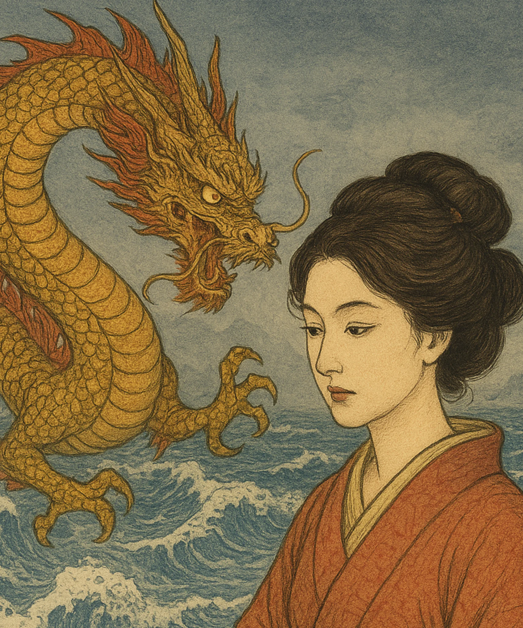 Dragon tide with aiko sen