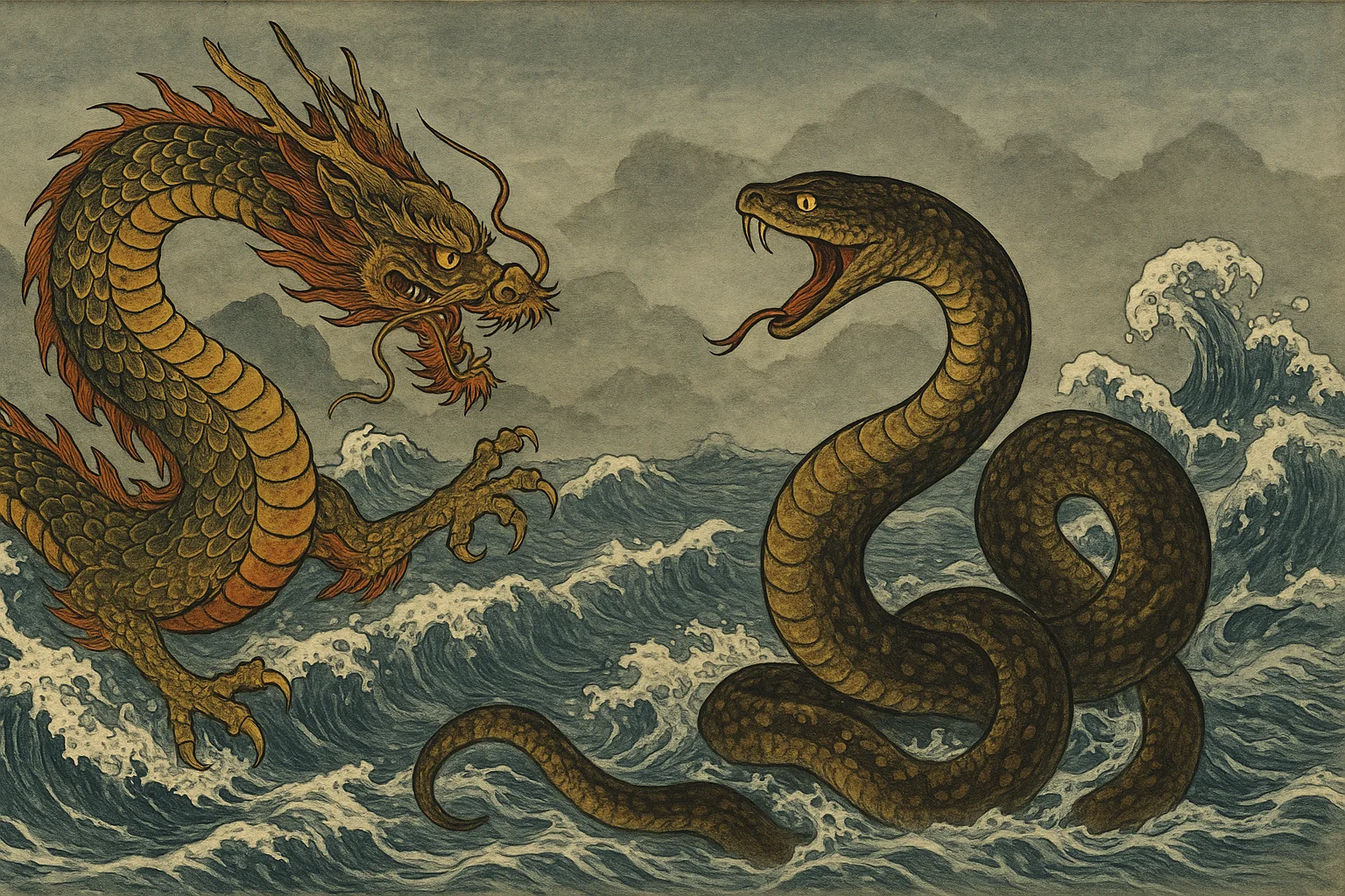 Eternal Coil: The Dragon and the Anaconda