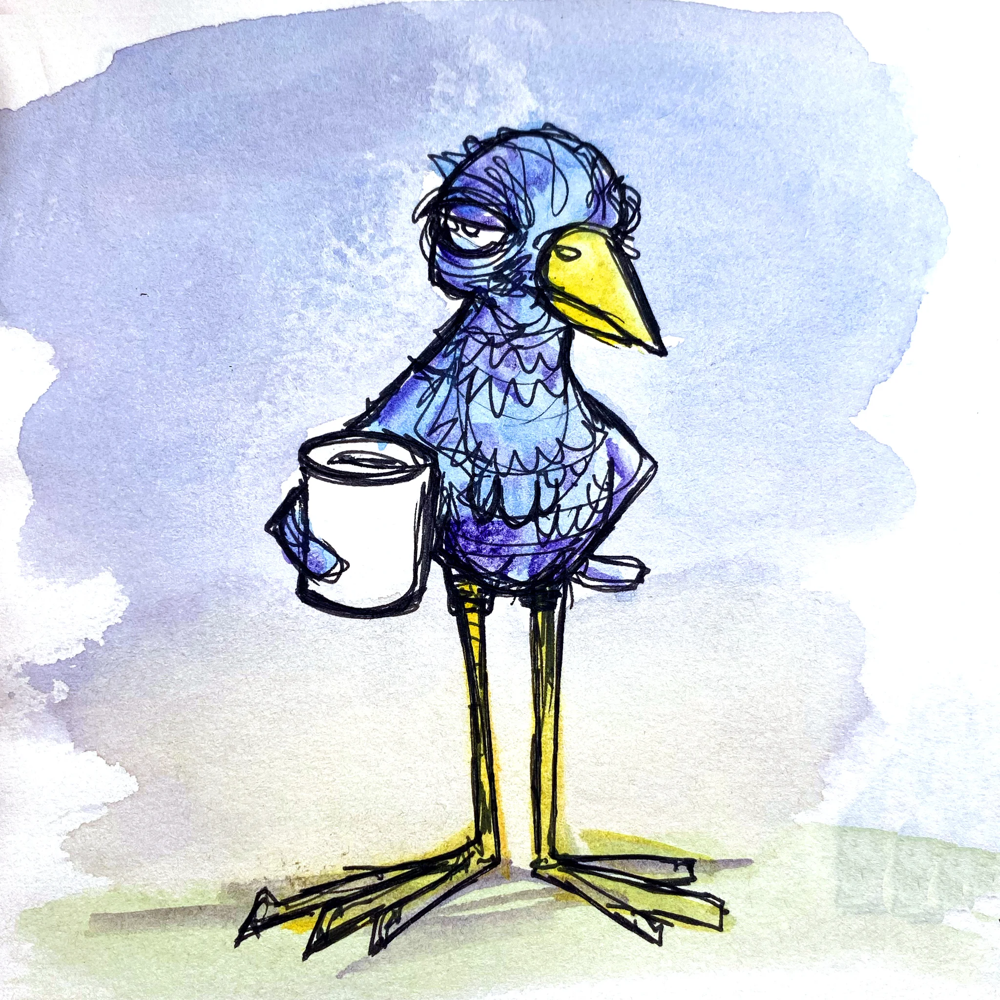 Early Bird and Coffee #1