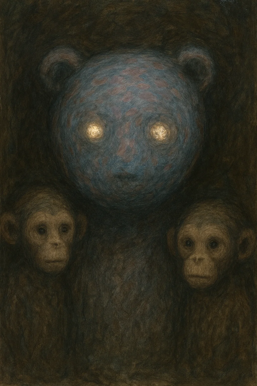 Fuzzy bear monkey