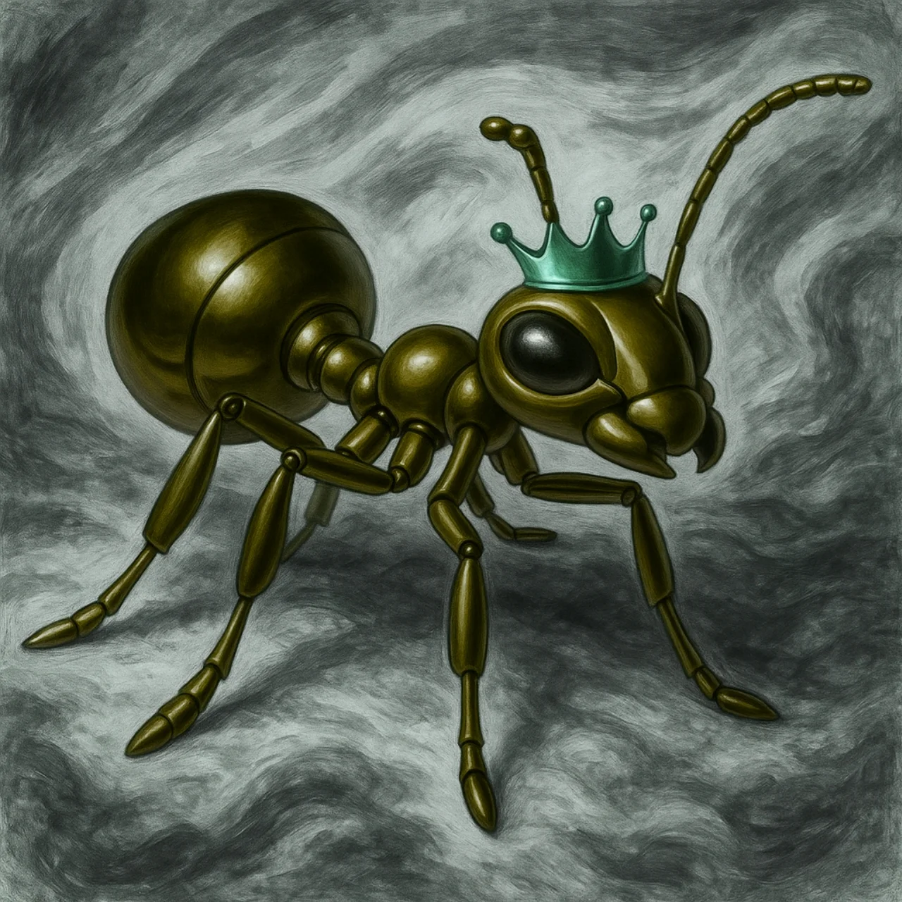 Ant painting