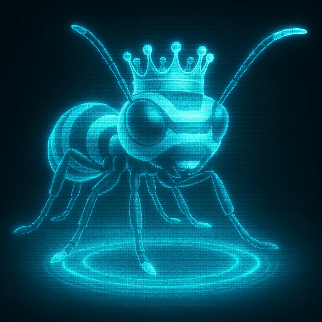 Hologram ant #111