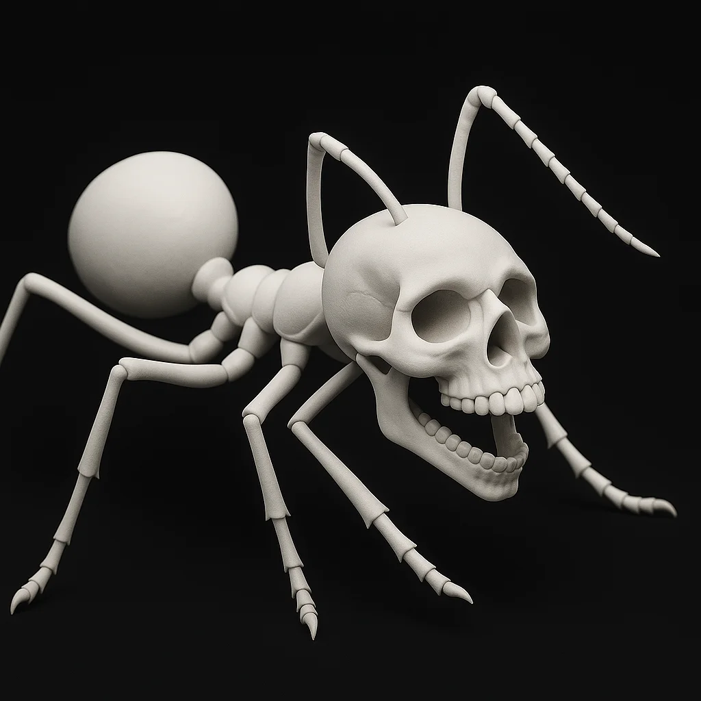 Ant skull