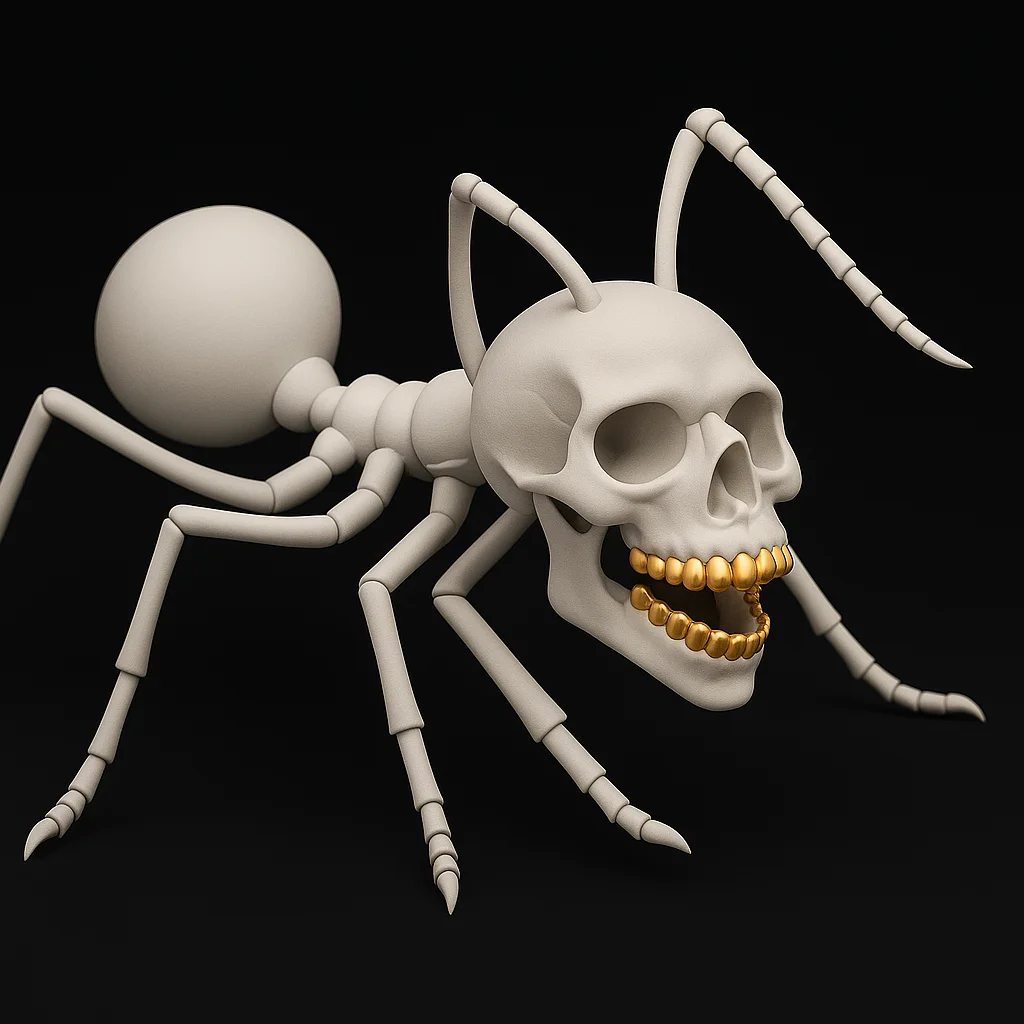 Ant skull 2