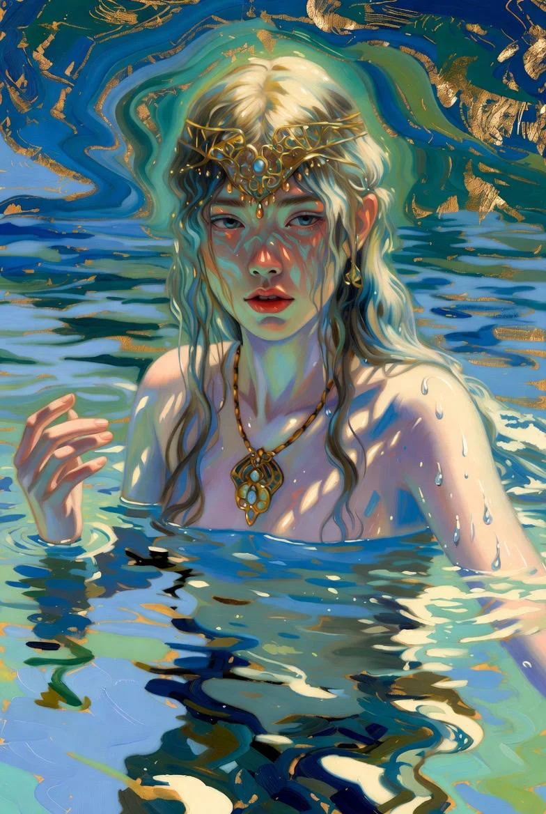 Mermaid in love