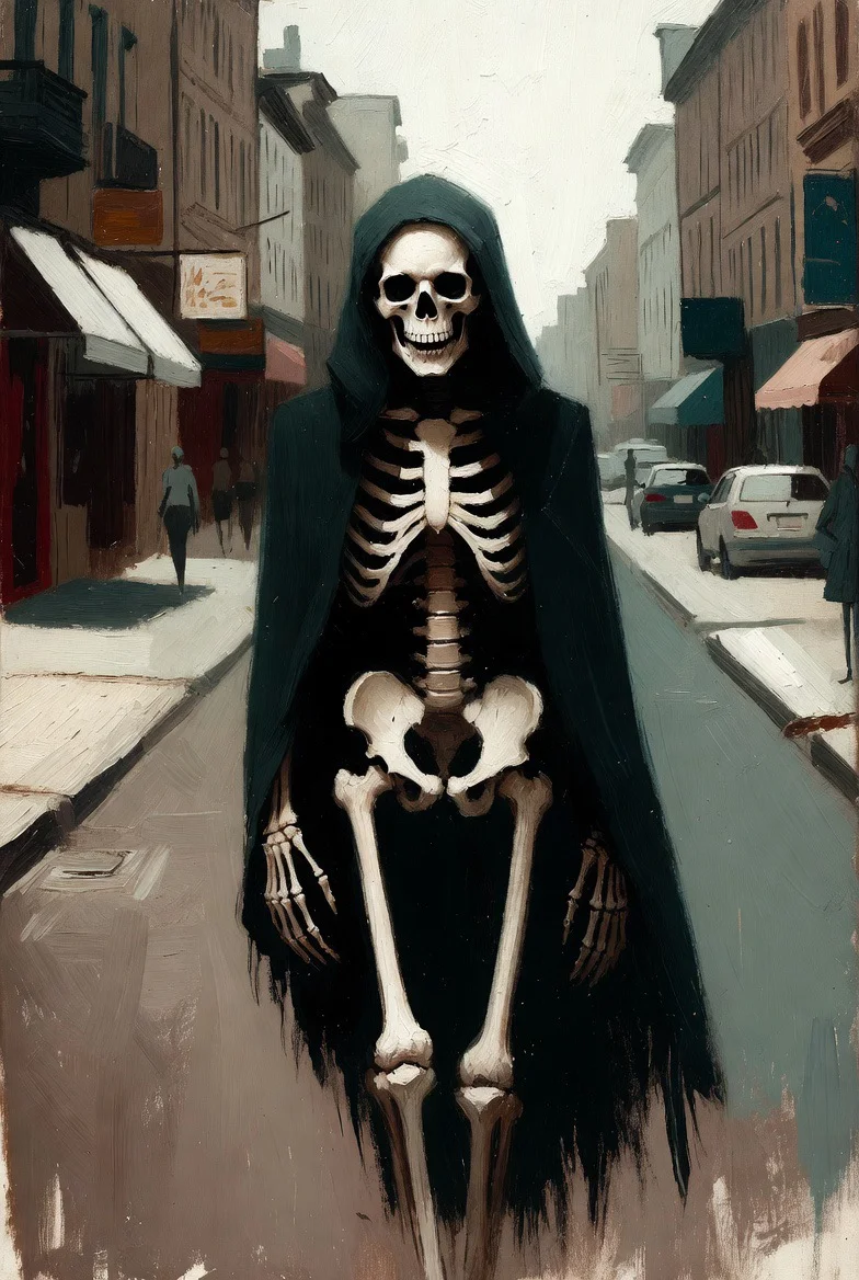 Alone skeleton 💀 
