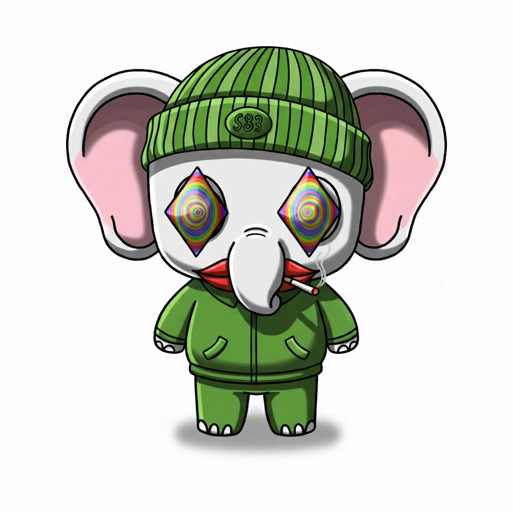 Charming elephant #42
