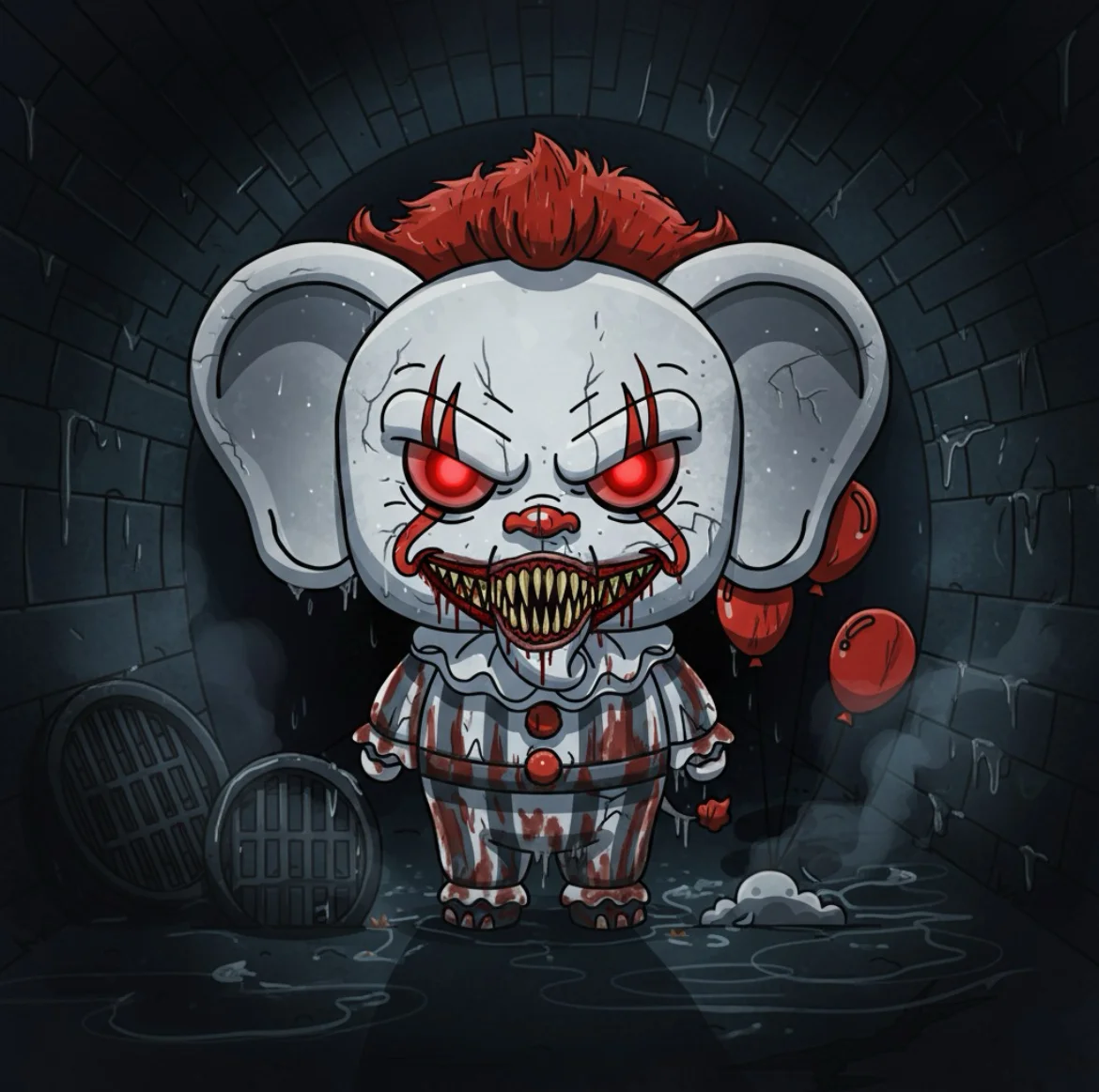 Charming elephant #45