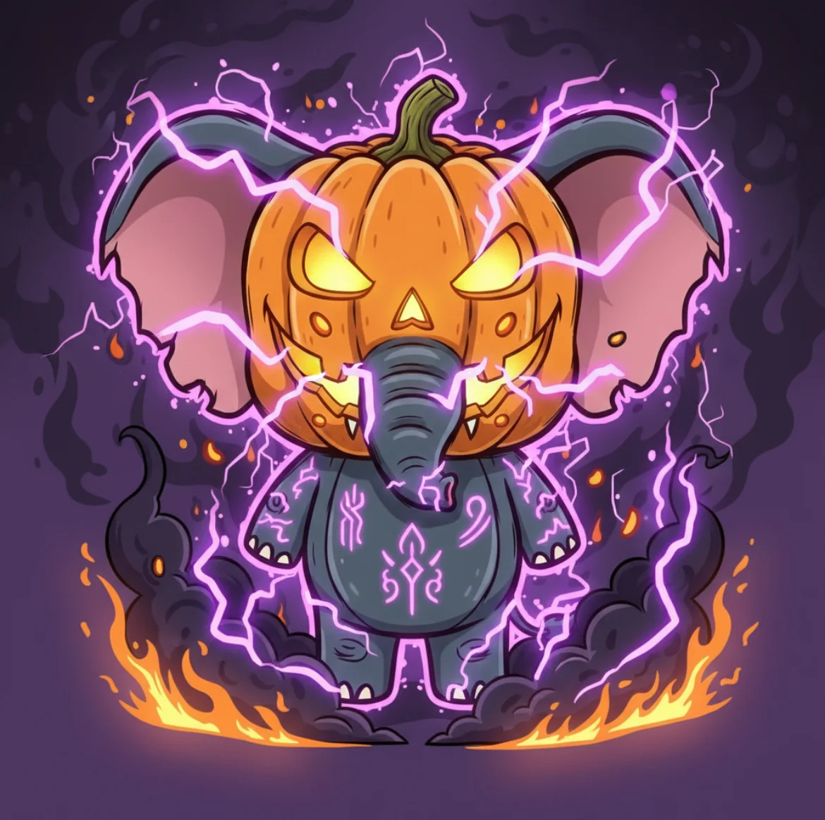 Charming elephants #45