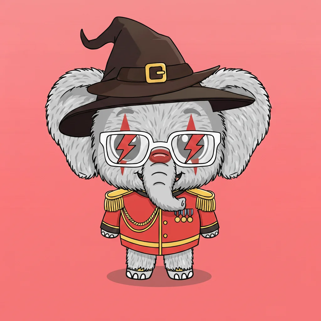 Charming elephant #35