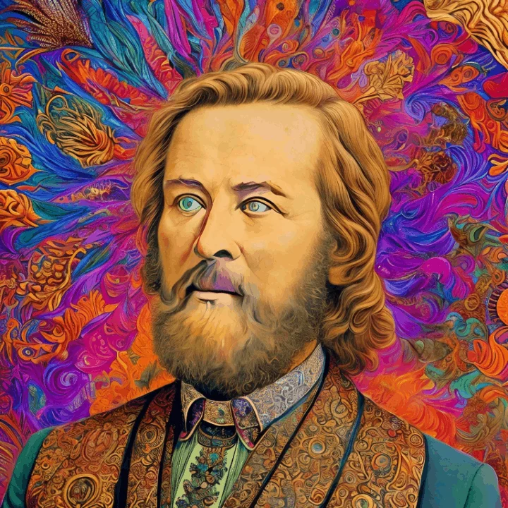 Portrait of Ernst Haeckel