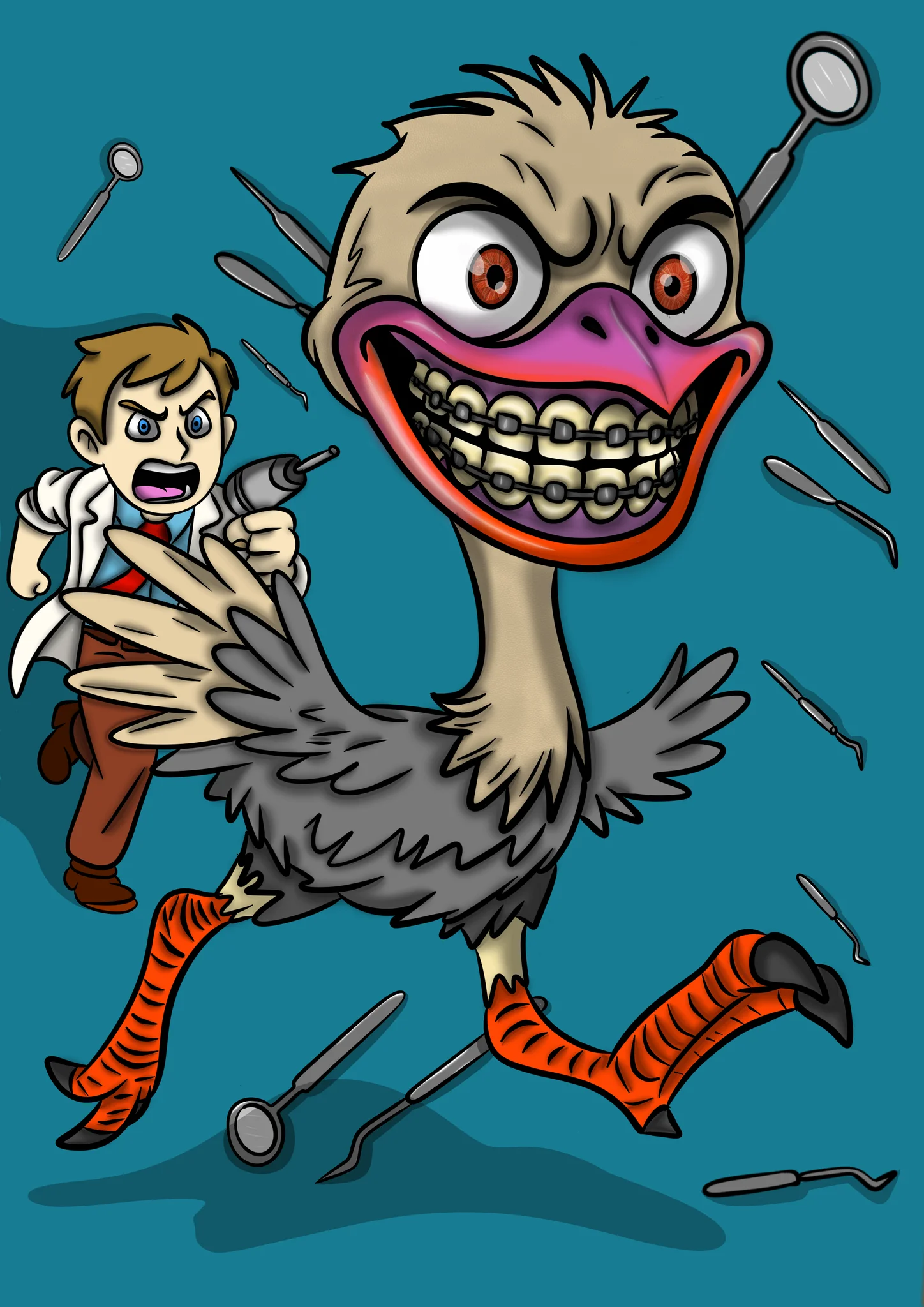 Tricky's Creature Carnival #3 "Orthostrich Visit"