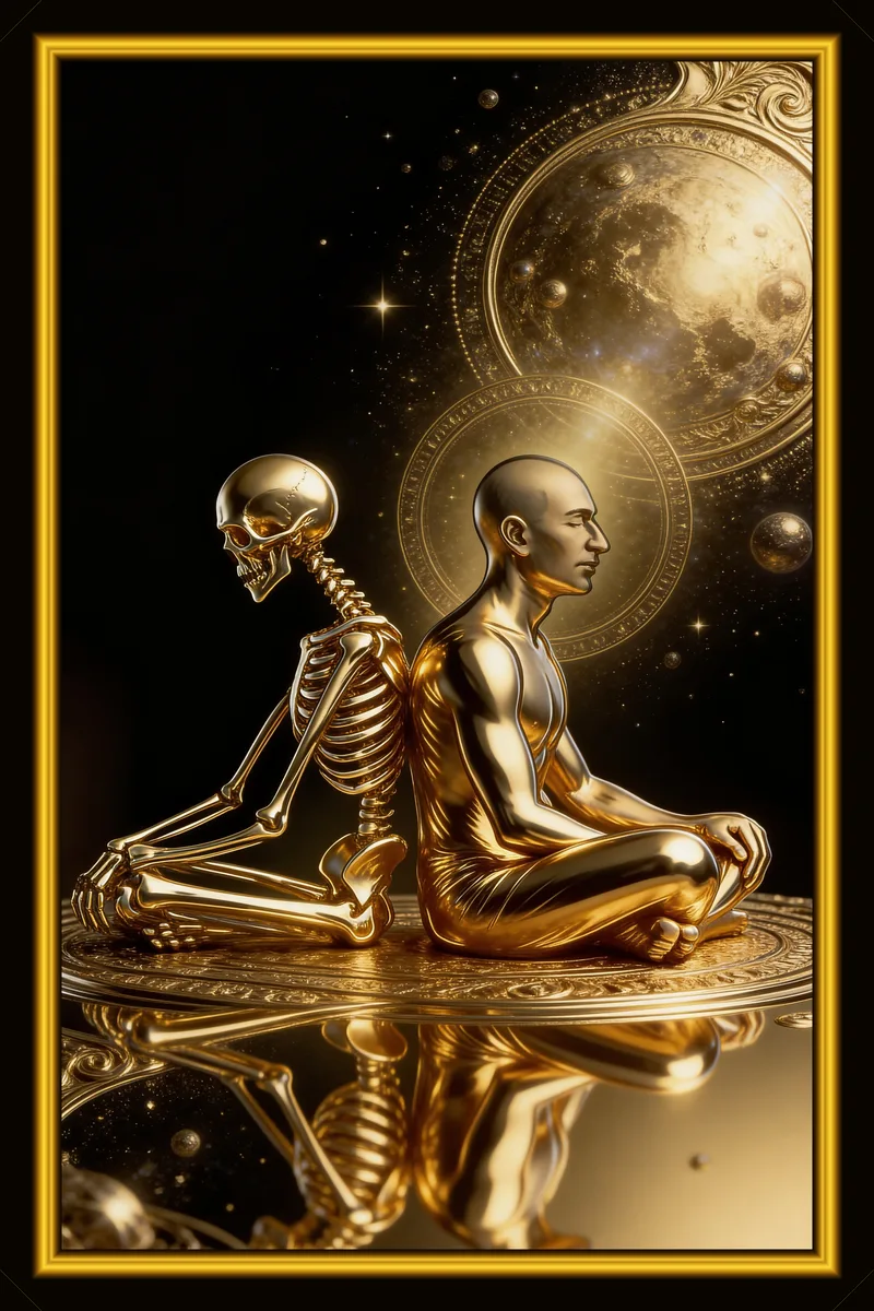 The Bifurcated Contemplation — Gold