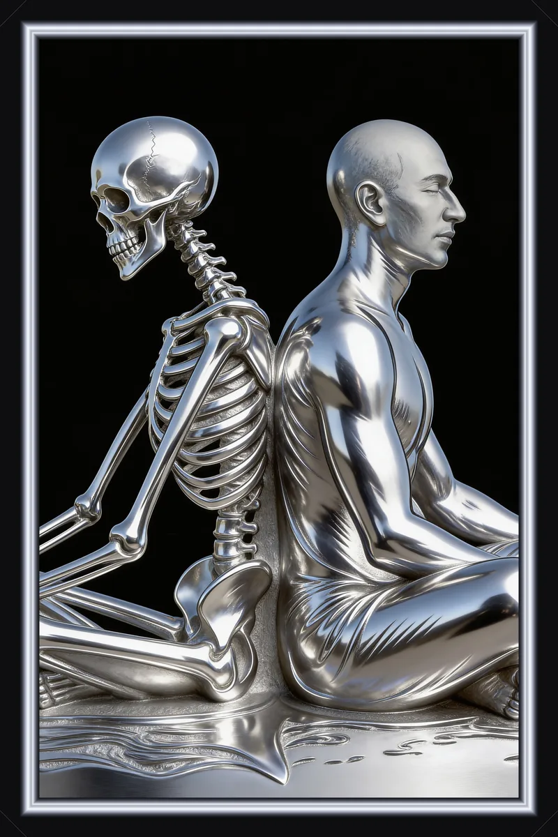 The Bifurcated Contemplation — Silver