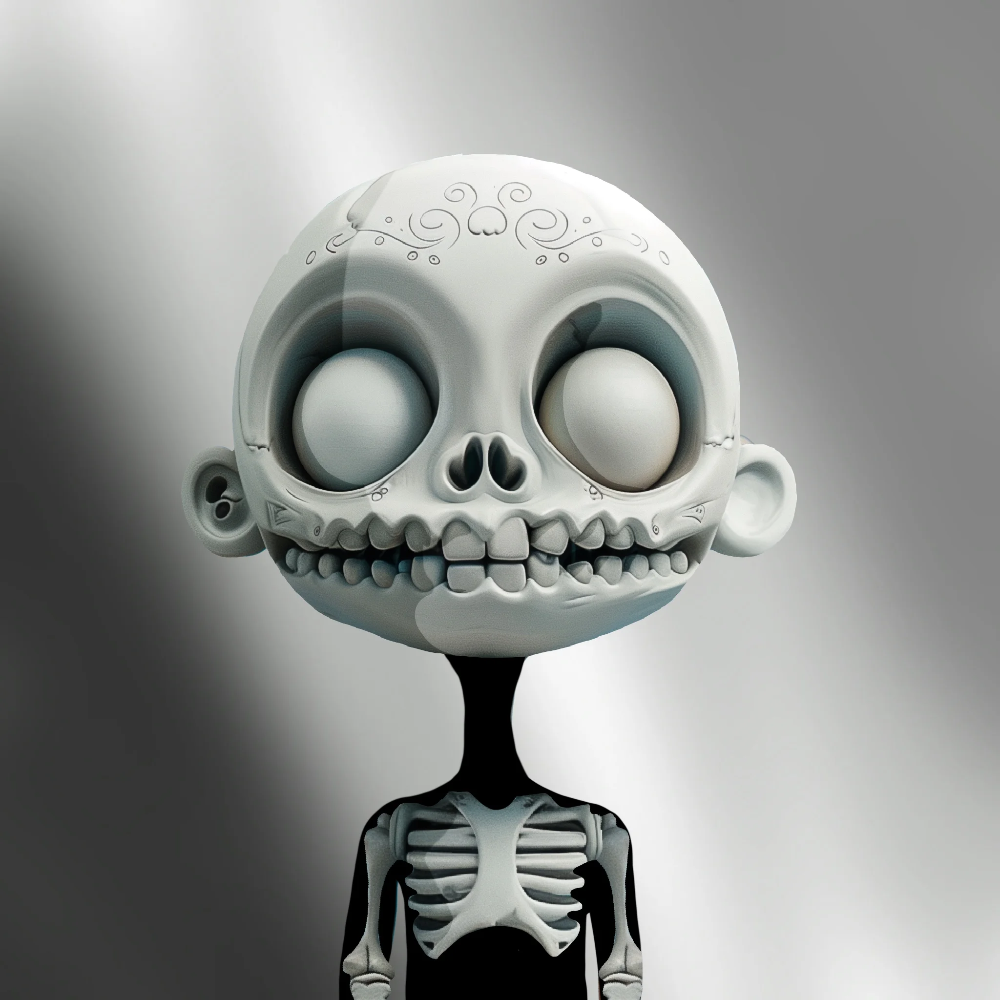 White skull boys 