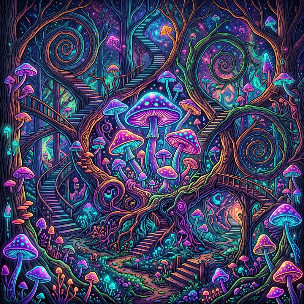Psychedelic Forest