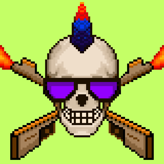 Pixel XSkullz #3378