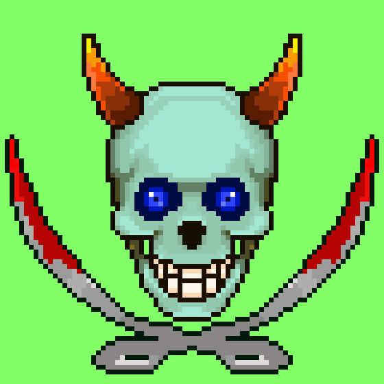 Pixel XSkullz #3602