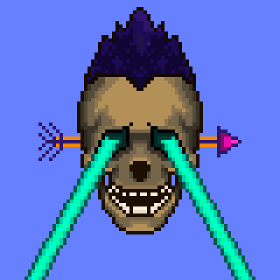 Pixel XSkullz #5511