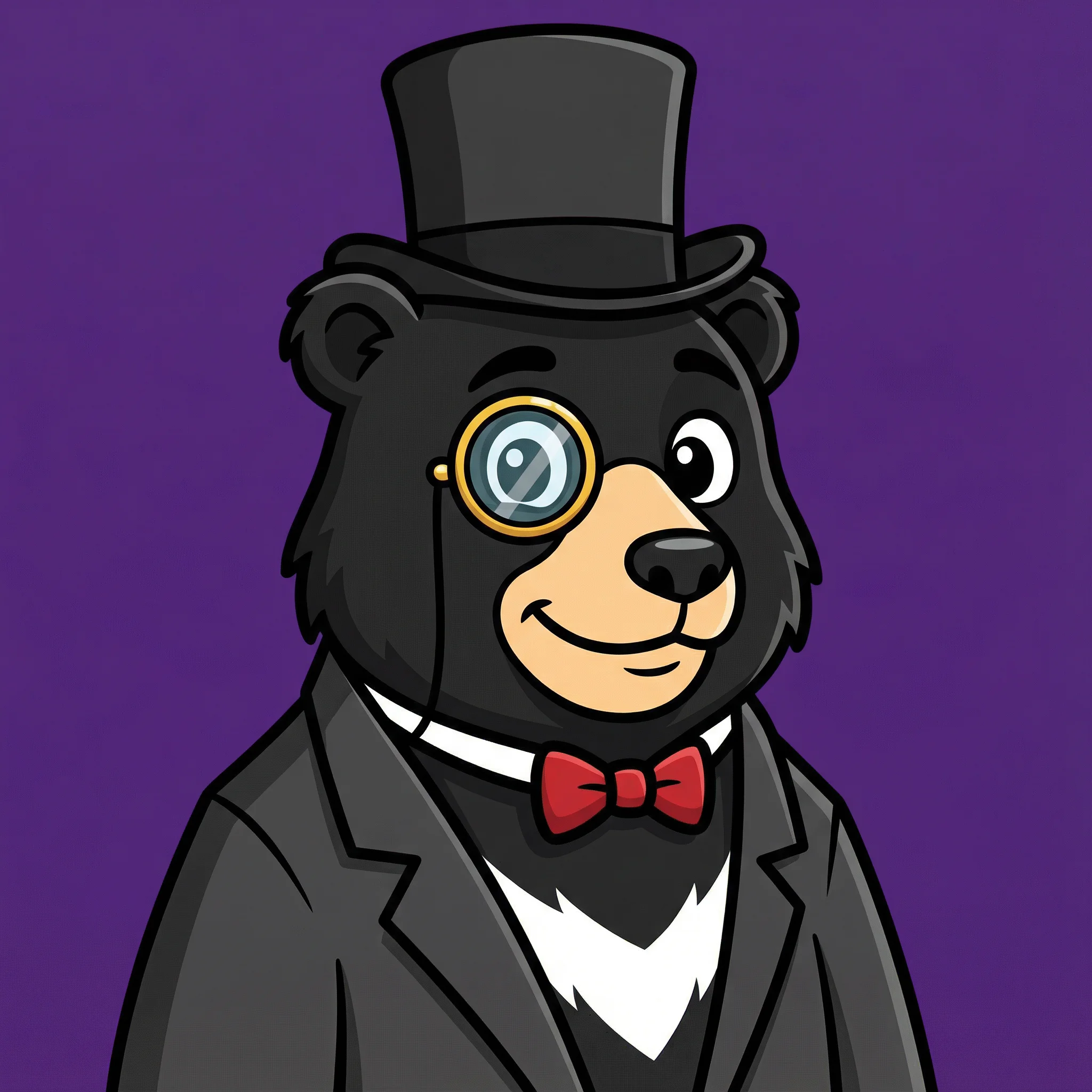 Gentleman Noir Bear