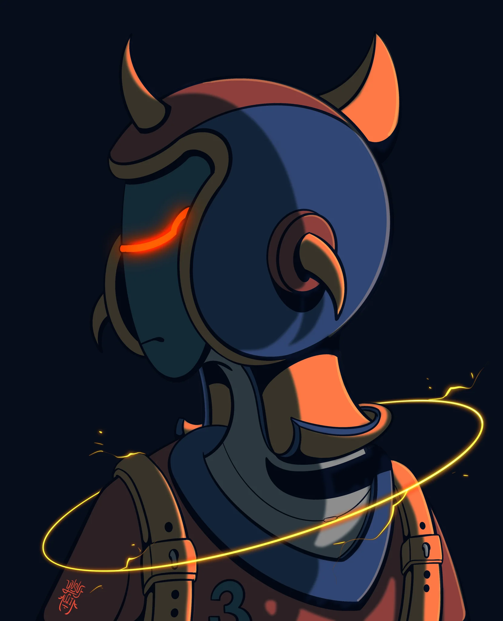 Horned Creature #03