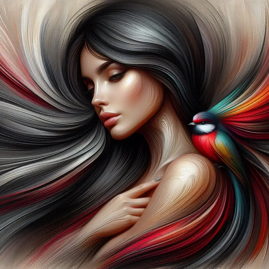 I Hide in color
