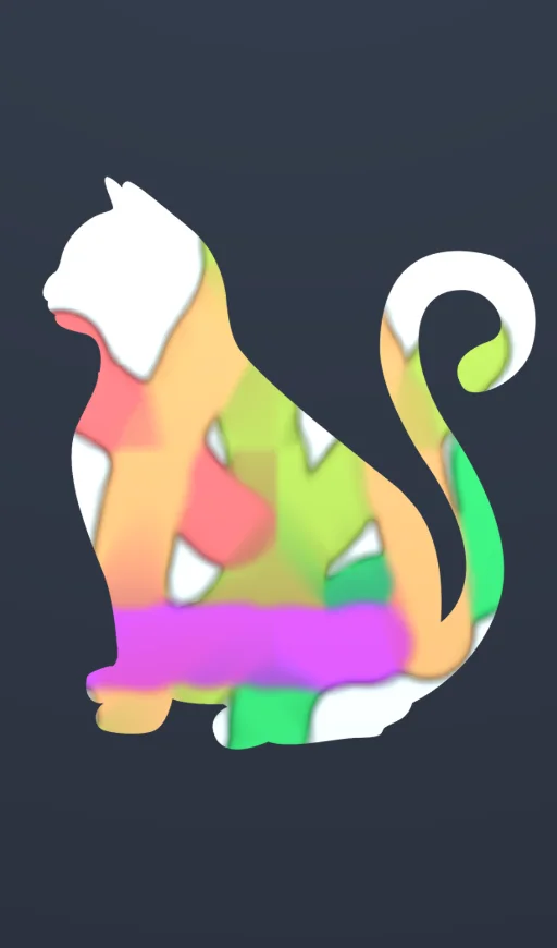Pop Art Puss #10: Tropic Glitch