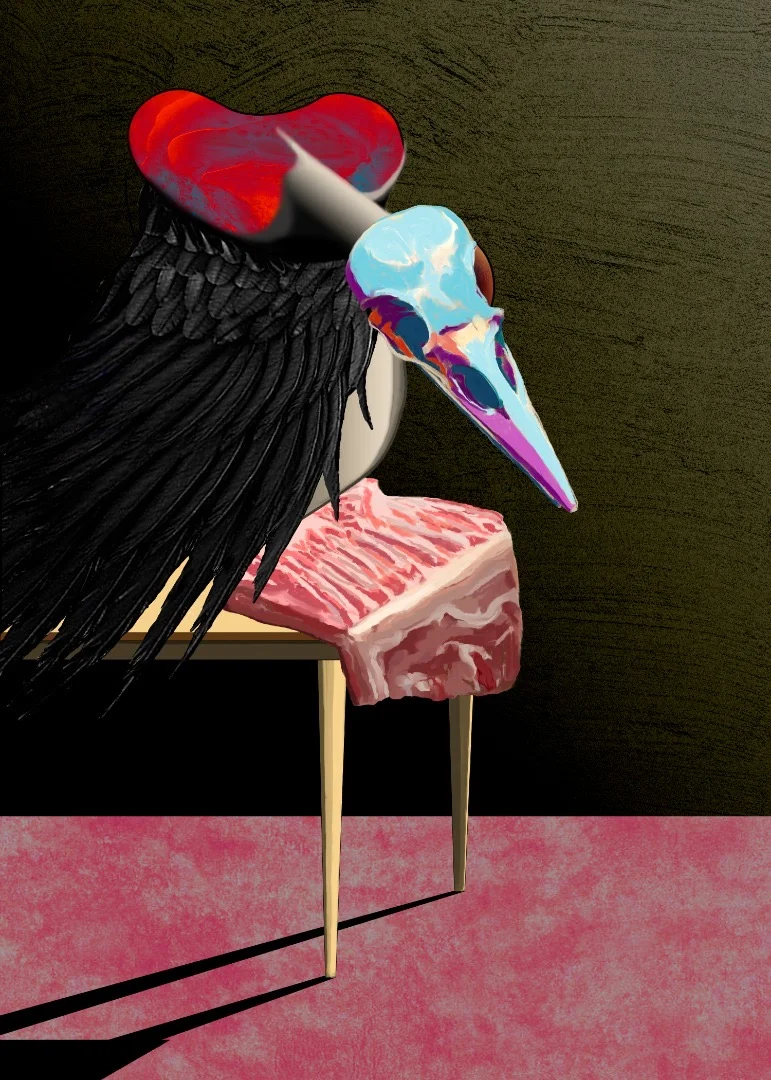 Bacon Series - Crucifixion Figure 2
