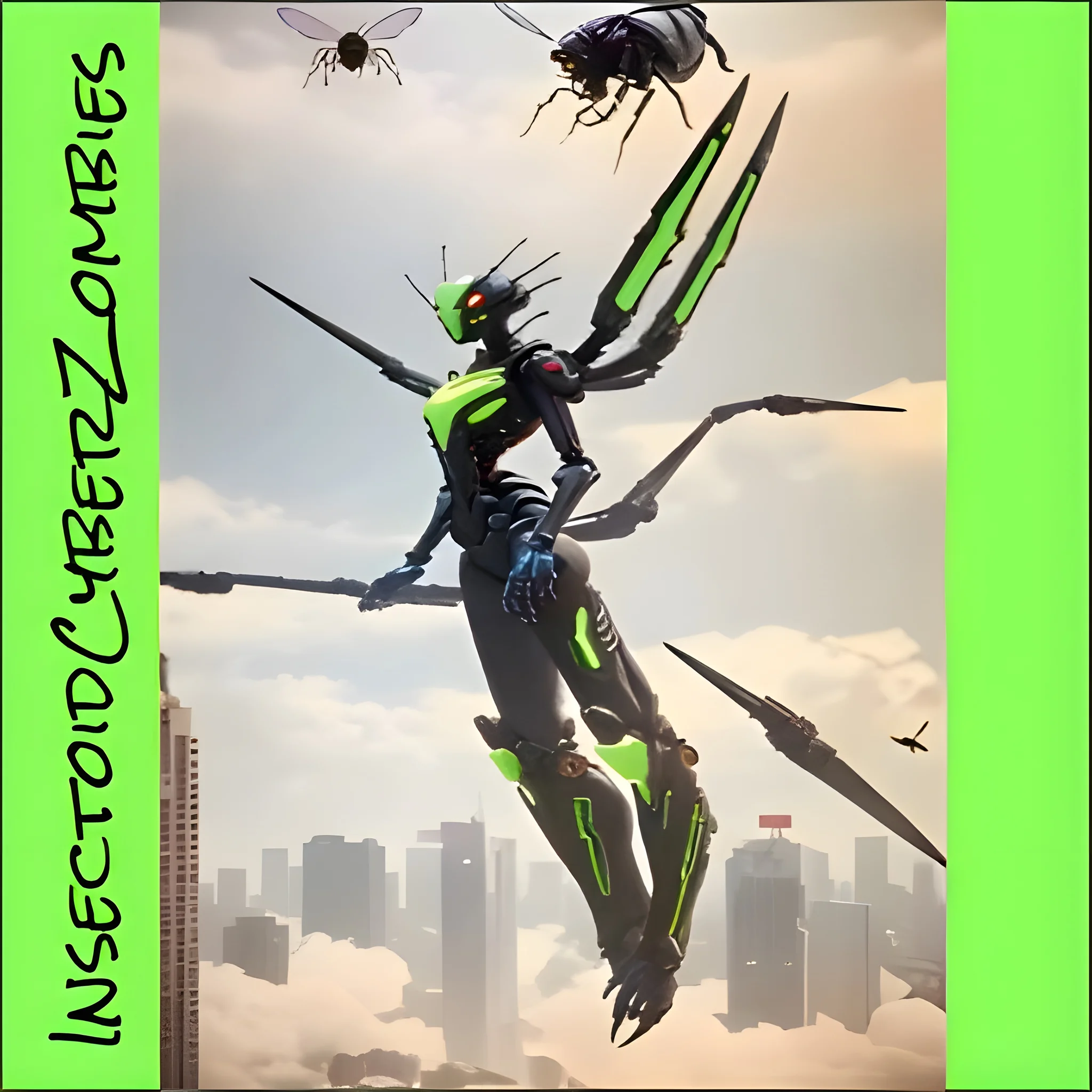 Insectoid Cyber Zombies #96