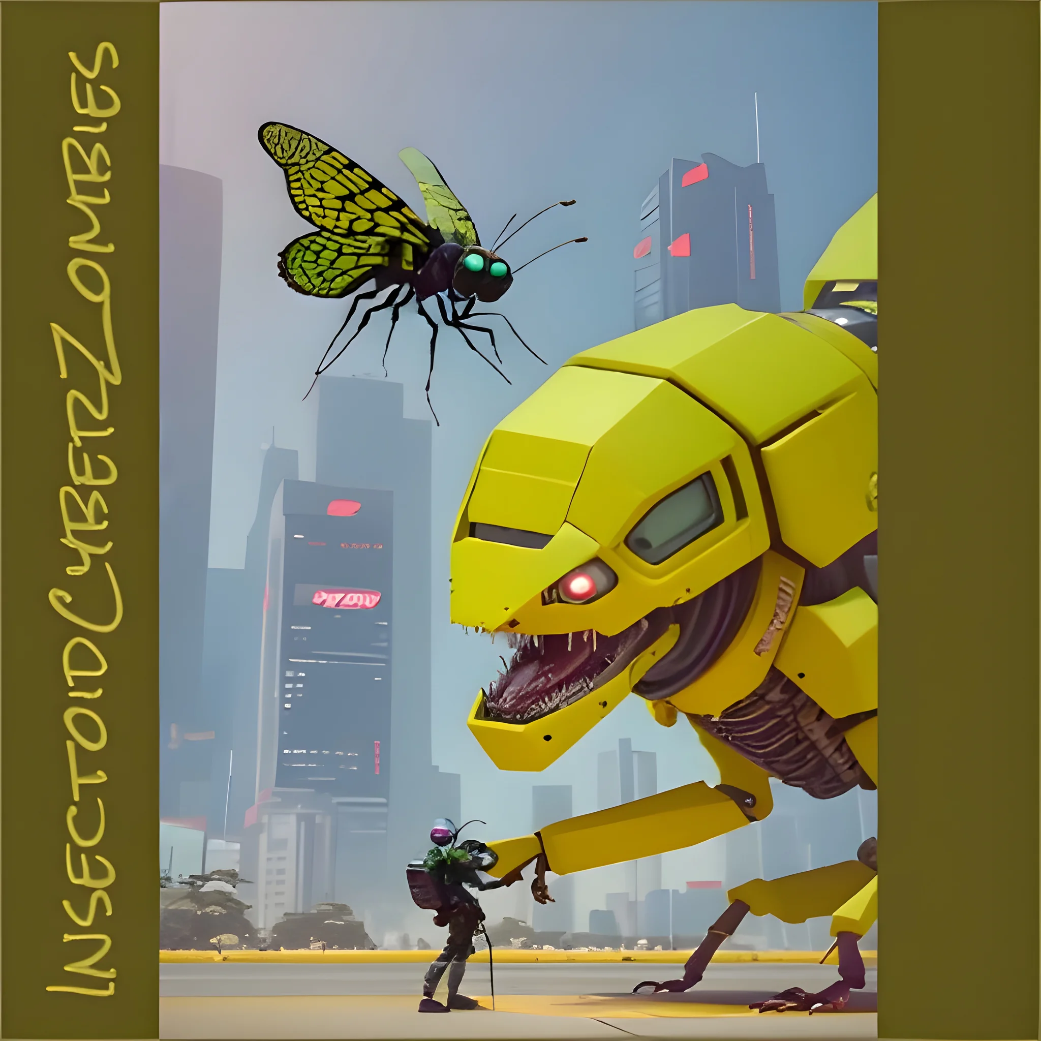 Insectoid Cyber Zombies #85
