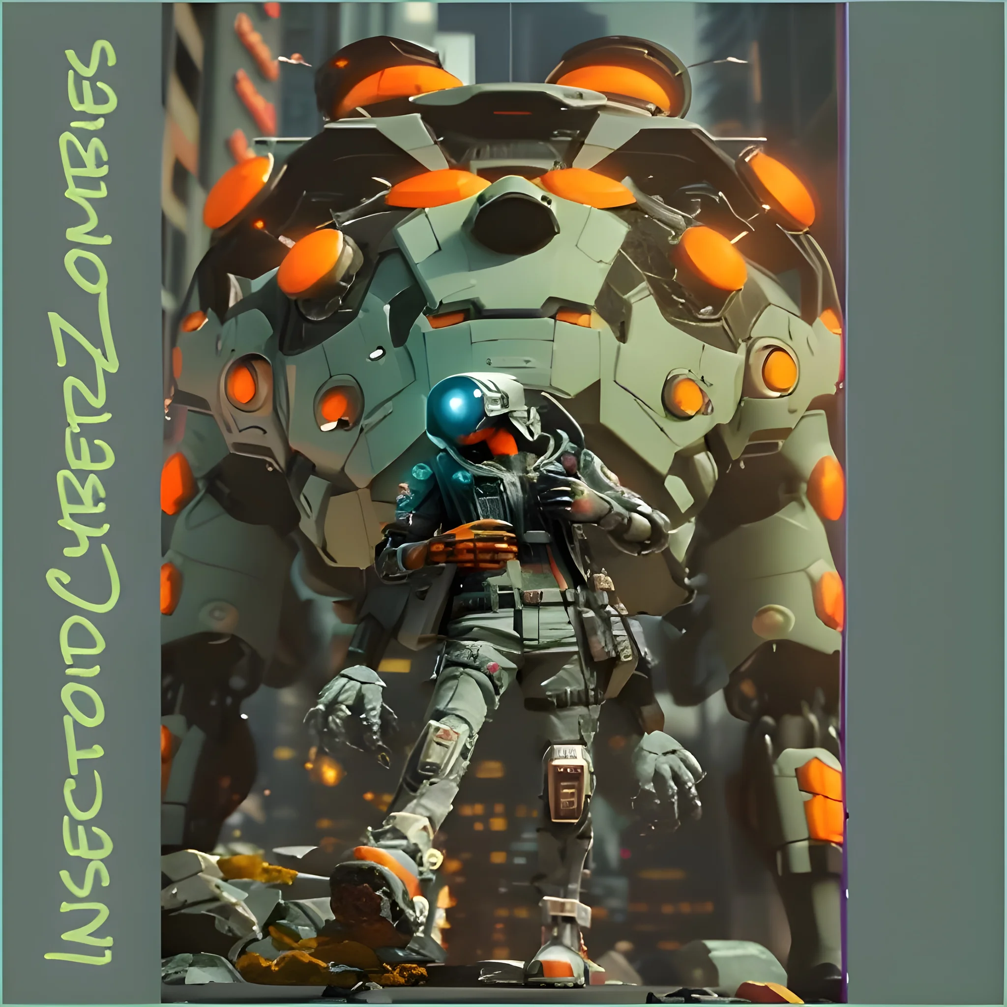 Insectoid Cyber Zombies #86