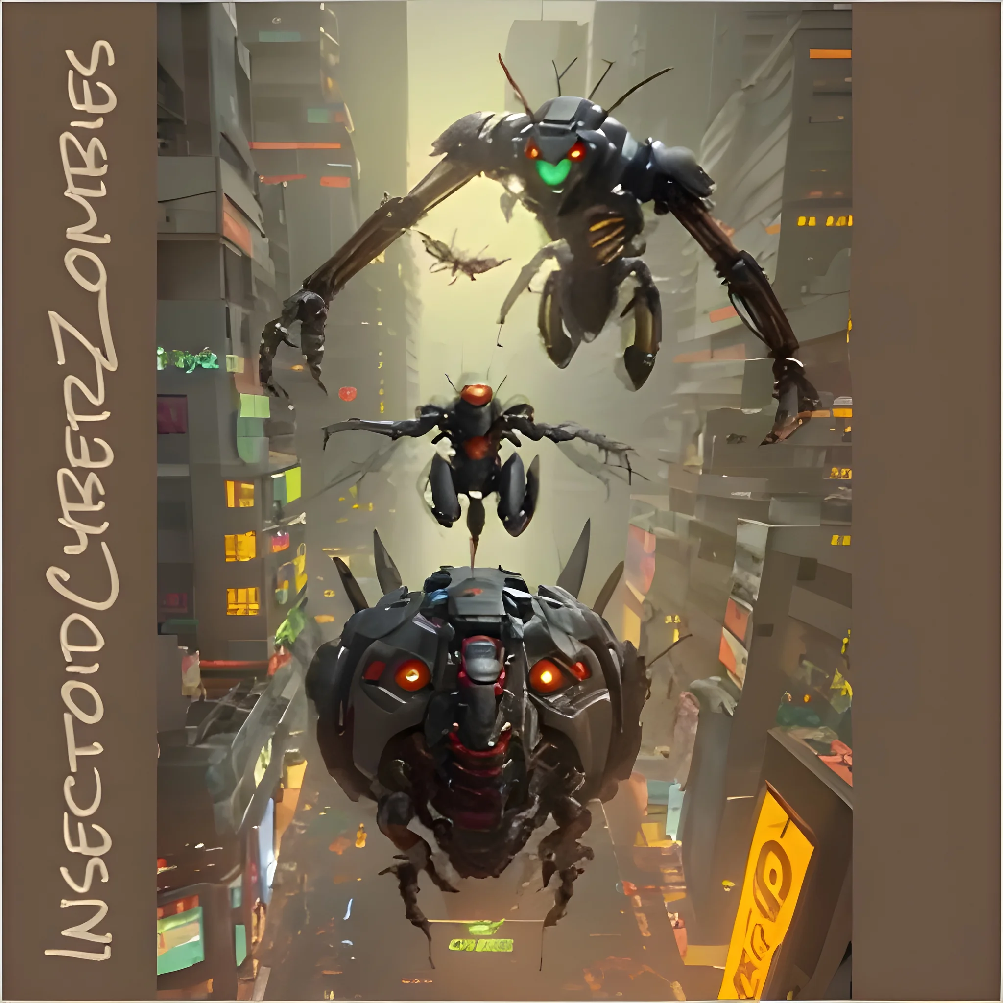Insectoid Cyber Zombies #75