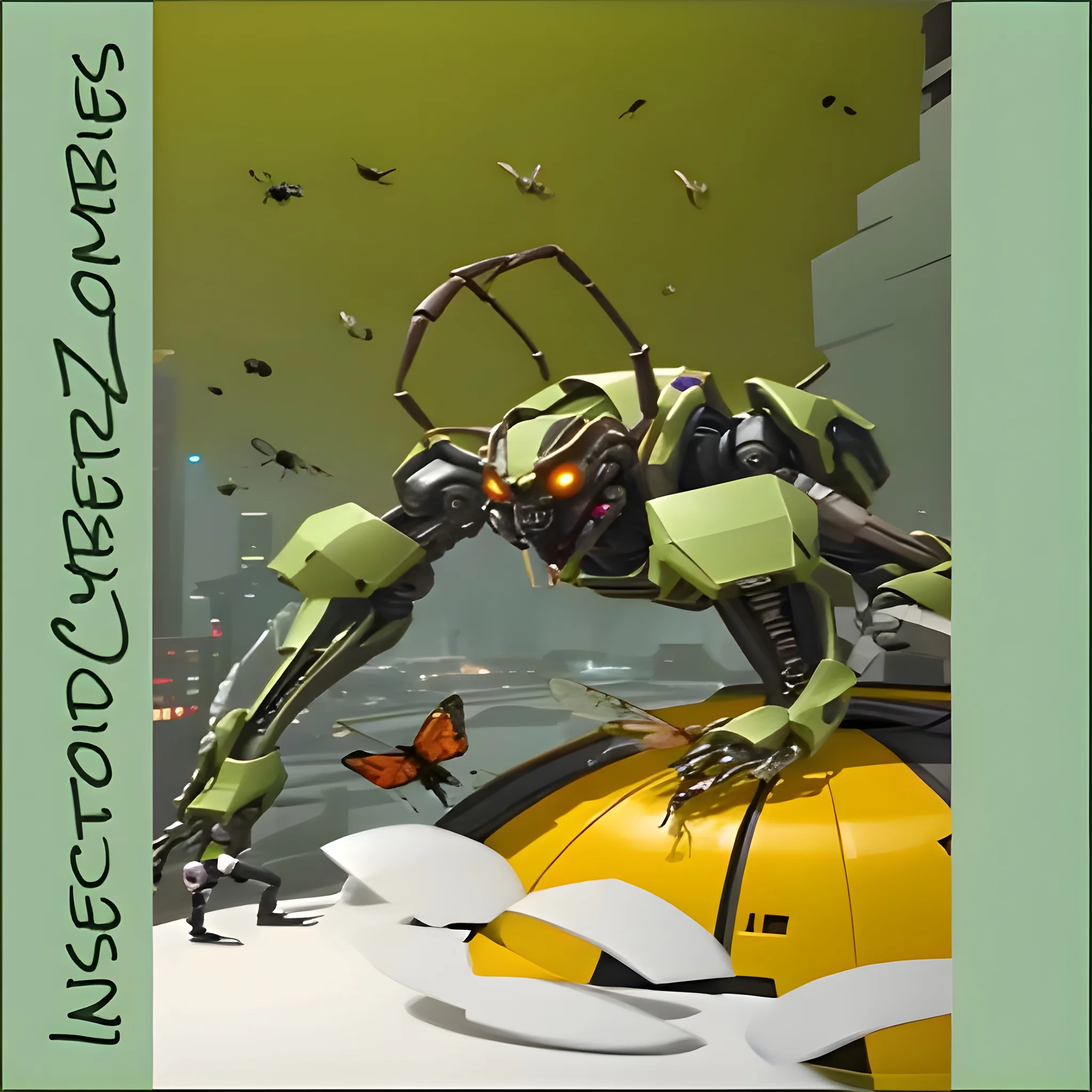 Insectoid Cyber Zombies #98