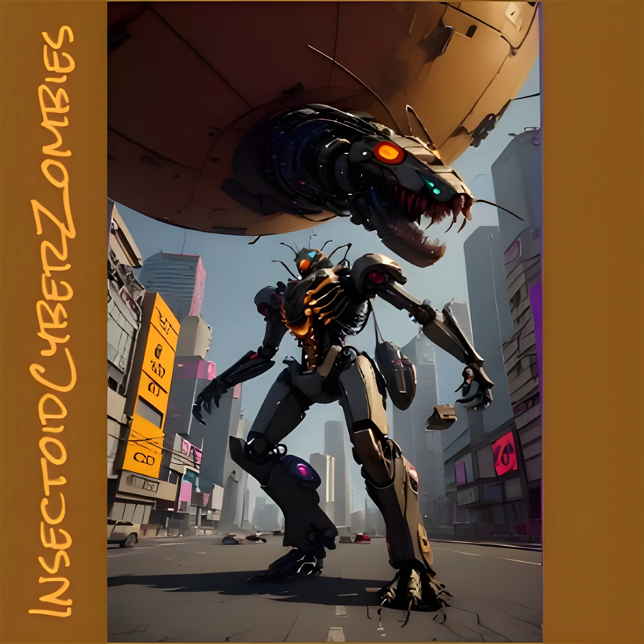 Insectoid Cyber Zombies #87