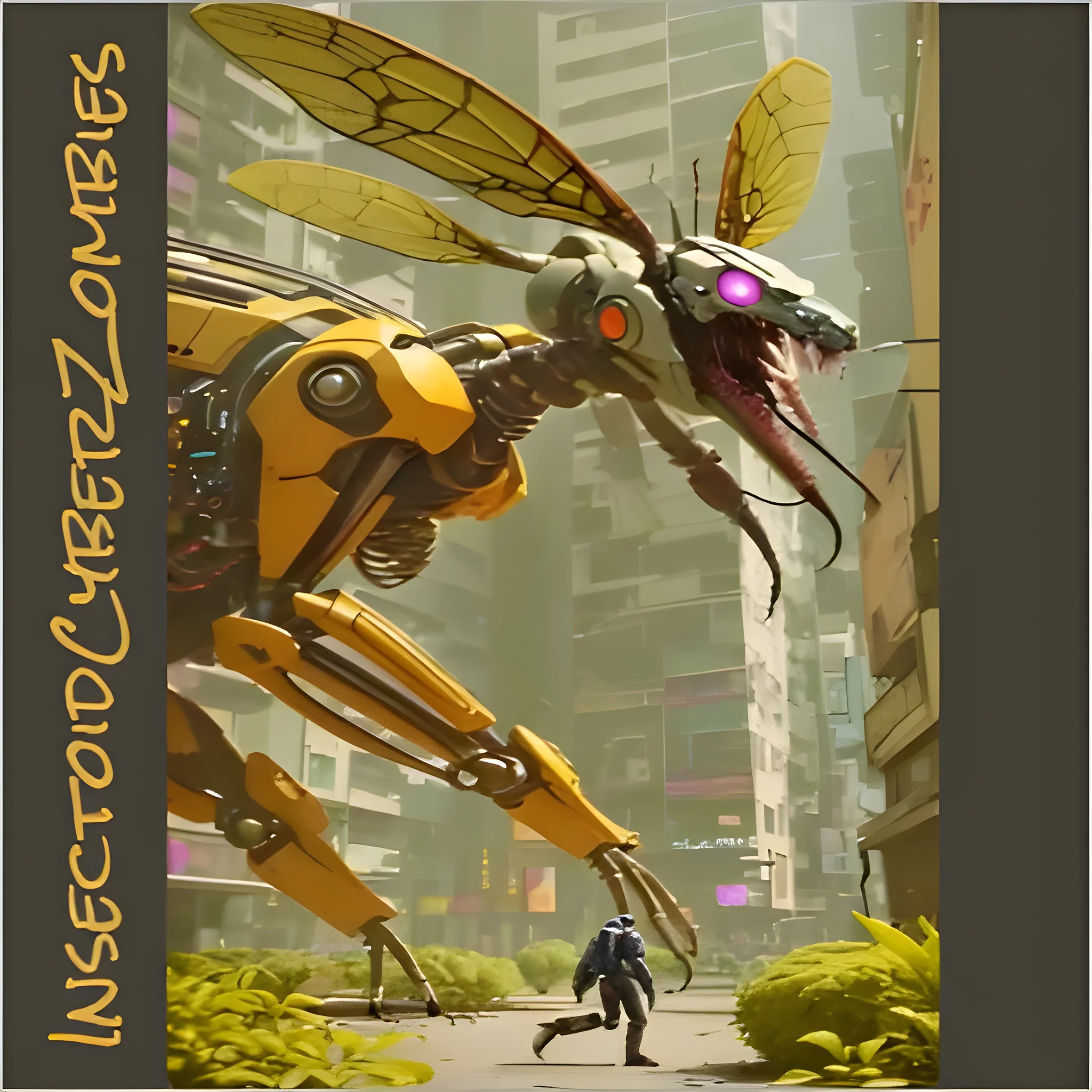 Insectoid Cyber Zombies #77