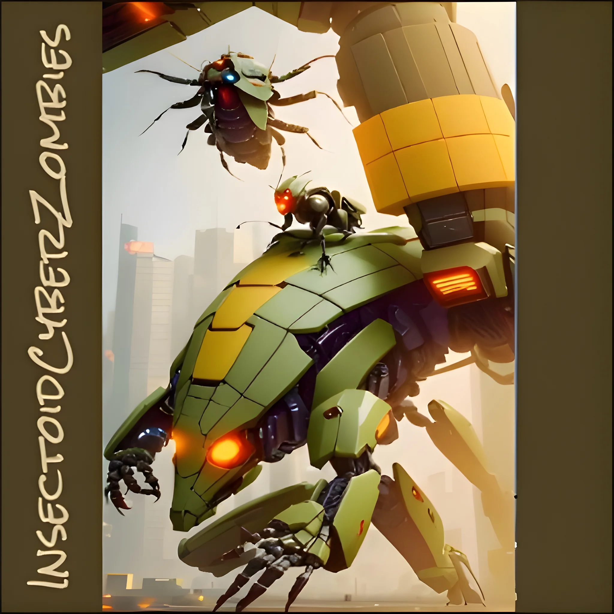 Insectoid Cyber Zombies #100